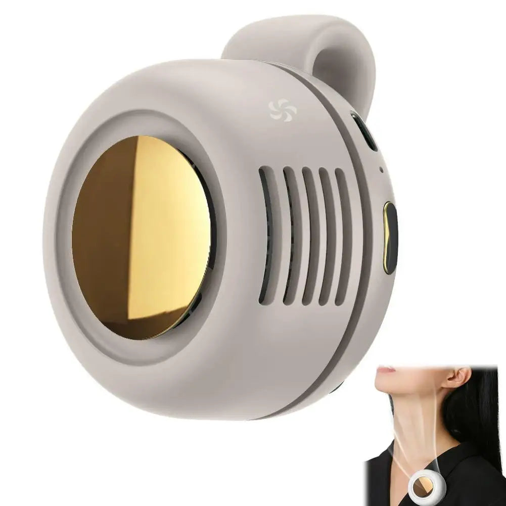 Mini Bladeless Clip-On Portable Fan