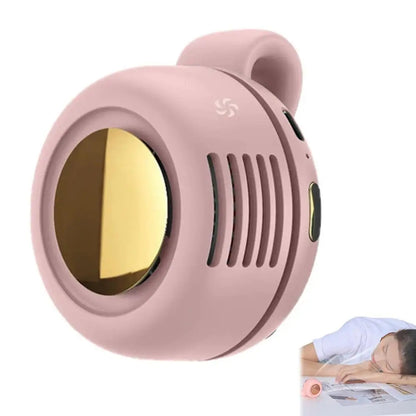 Mini Bladeless Clip-On Portable Fan